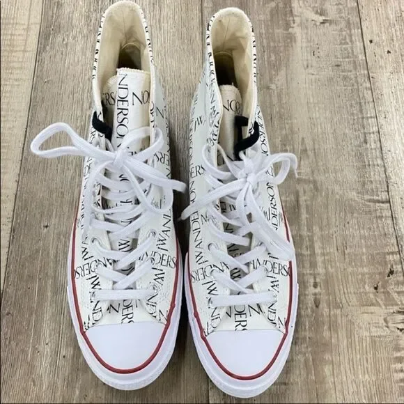 CONVERSE X JW Anderson Logo High-Top Sneakers